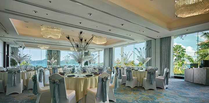 Beach Wedding In Kota Kinabalu Venue Space Shangri La S Tanjung Aru Resort And Spa