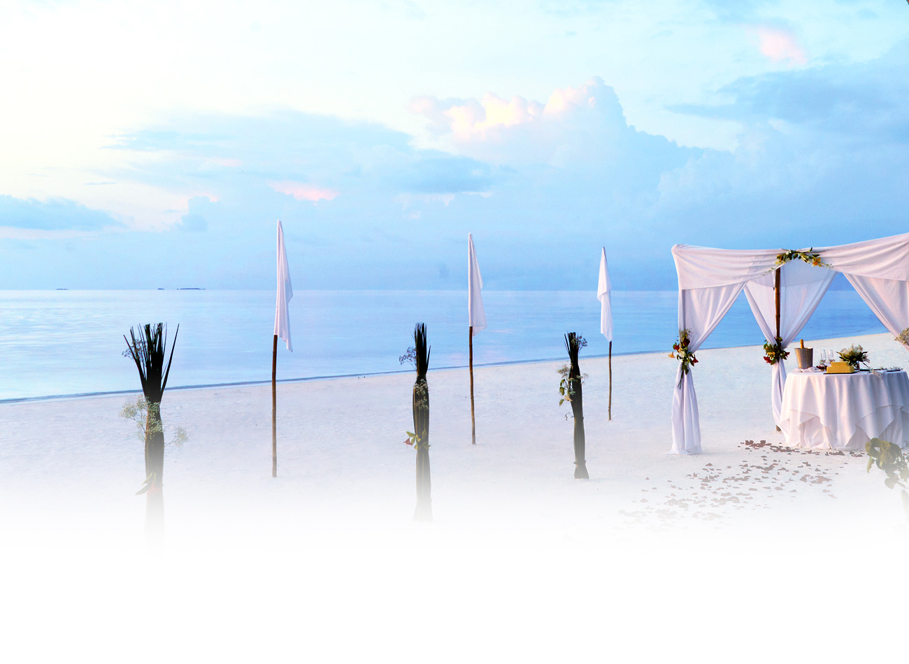 Beach Wedding In Male Maldives Venue Space Villingili Resort