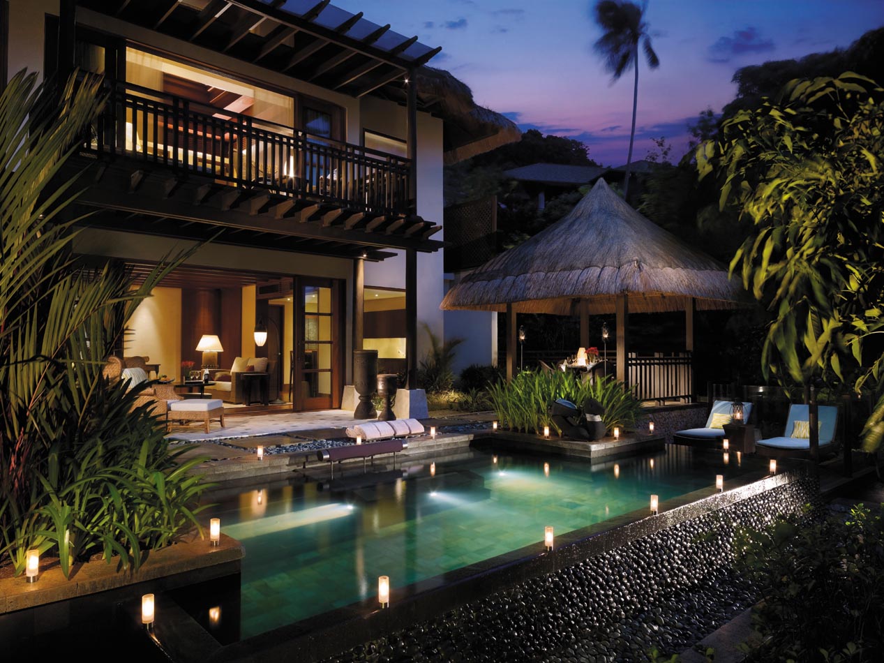 Loft Villa in Shangri-La Boracay's Resort and Spa.