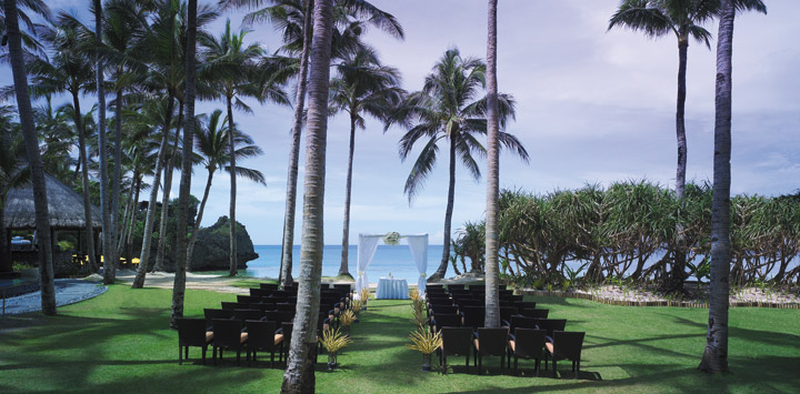 Beach Wedding In Boracay Venue Space Shangri La S Boracay