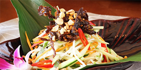 سلطة بابايا الخضراء