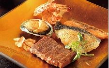 Steak and Seafood Teppanyaki Set