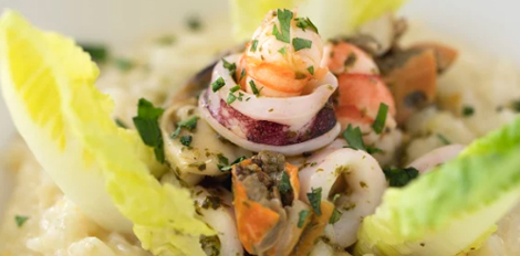 Lemon Seafood Risotto