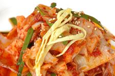 Stir-fried Sliced Sea Whelk with Kimchee