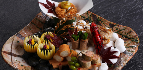 المقبلات الموسمية المتنوعة