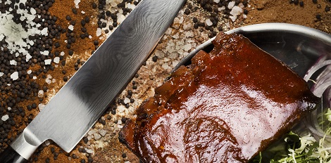 米国産ベビーポークバックリブのカリフォルニアスタイル