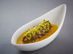 Braised-Sea-Cucumber-with-Oat-and-Bean