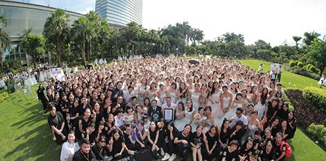 Shangri-La Hotel, Guangzhou Sets Guinness World Record For the Largest Gathering of Brides