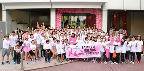 Shangri-La Hotel, Kuala Lumpur’s Family &amp; Friends Charity Walk in conjunction with Breast Cancer Awareness Month