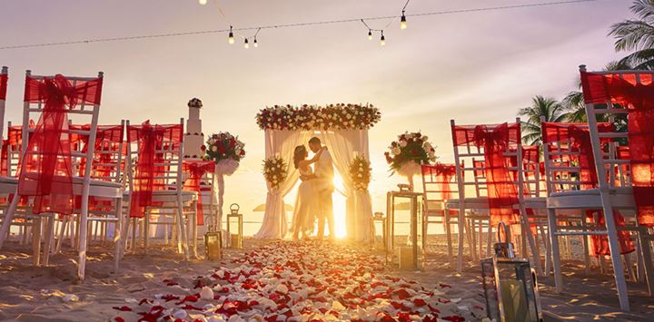Beach Wedding In Kota Kinabalu Venue Space Shangri