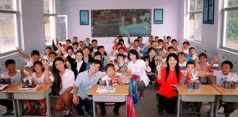 青岛香格里拉大酒店2015年齐集小学公益回访顺利起航