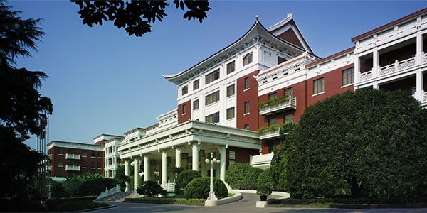 View of the Shangri-La Hotel